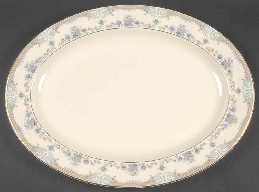 Highland Valley 16" Oval Serving Platter by Royal Doulton-1
