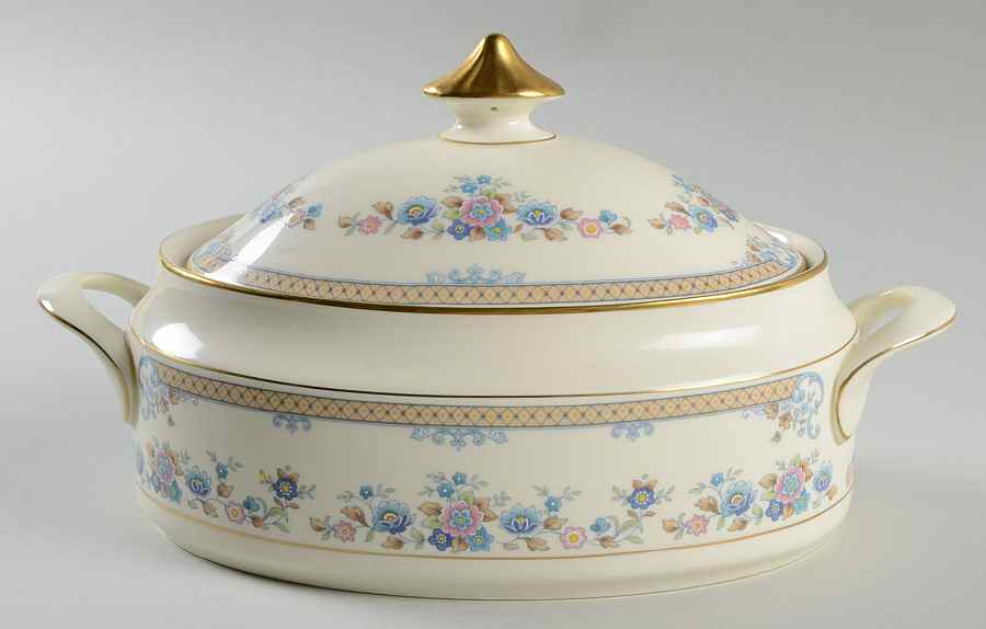 Highland Valley Oval Covered Vegetable by Royal Doulton-1