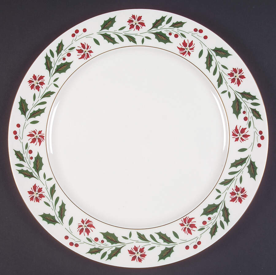 Holly Service Plate (Charger) by Royal Doulton-1