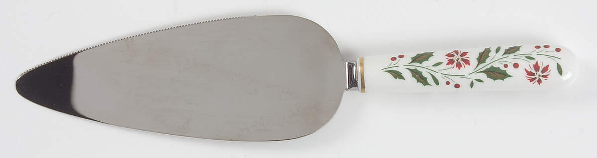 Holly Pie Server with Stainless Blade by Royal Doulton-1