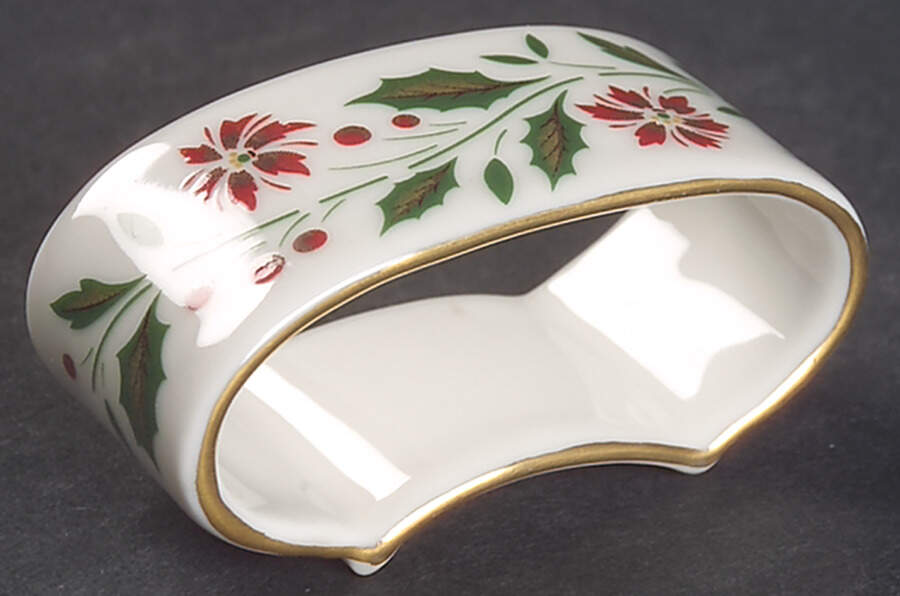 Holly Napkin Ring by Royal Doulton-1