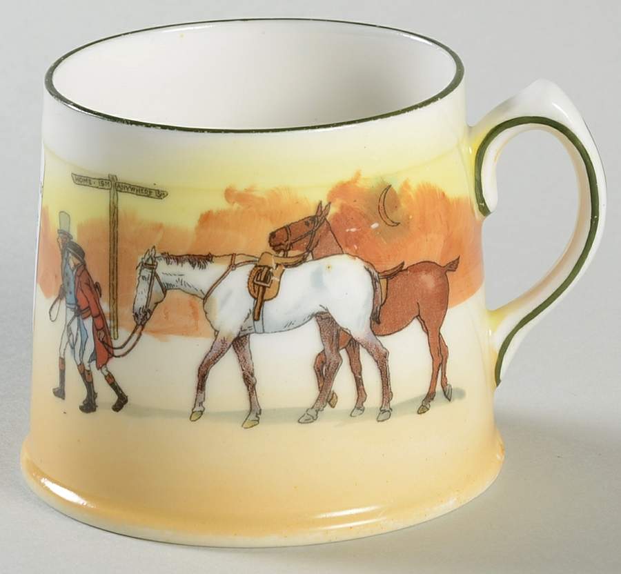 Hunting (John Peel, Bone) Mug by Royal Doulton-1