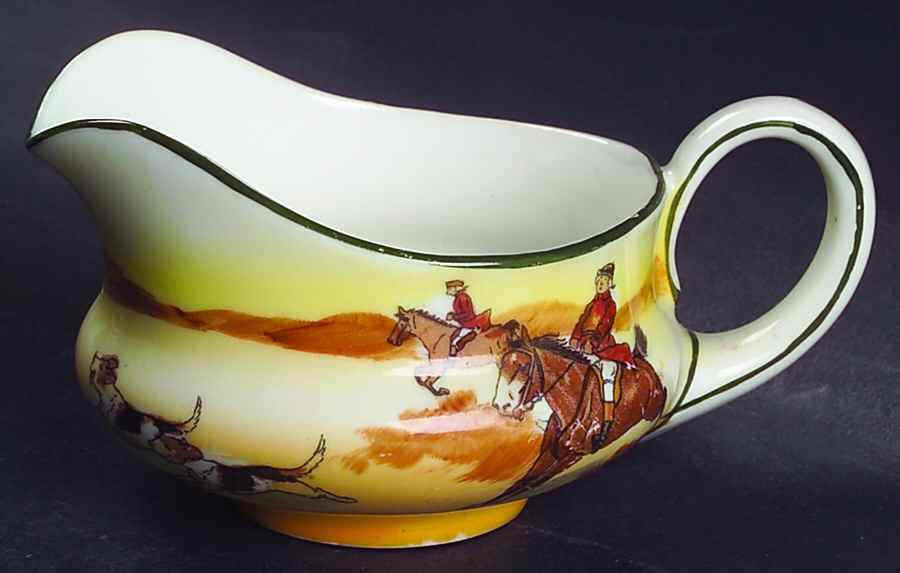 Hunting (John Peel, Bone) Mini Creamer by Royal Doulton-1