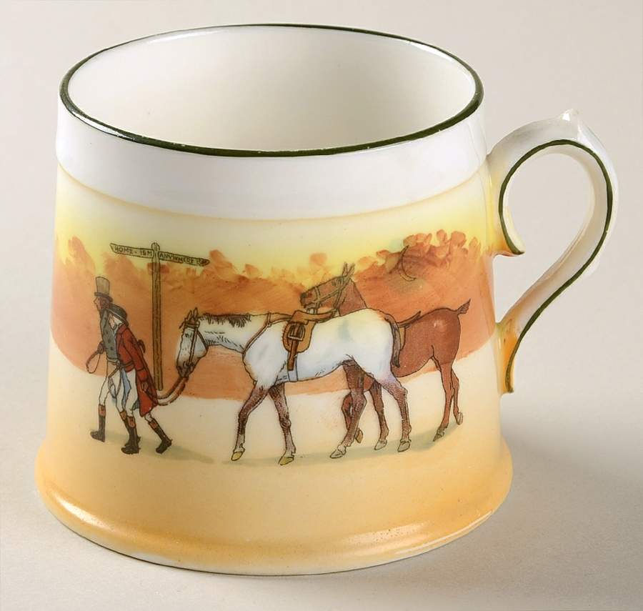 Hunting (John Peel, Bone) Mug by Royal Doulton-1
