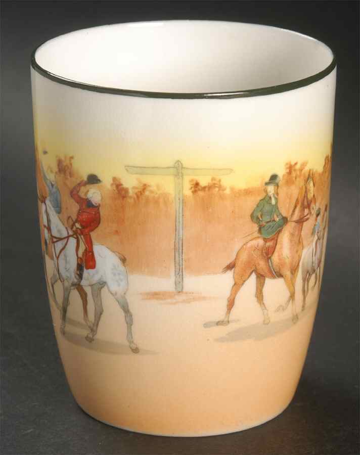 Hunting (John Peel, Bone) 10 Oz Tumbler by Royal Doulton-1