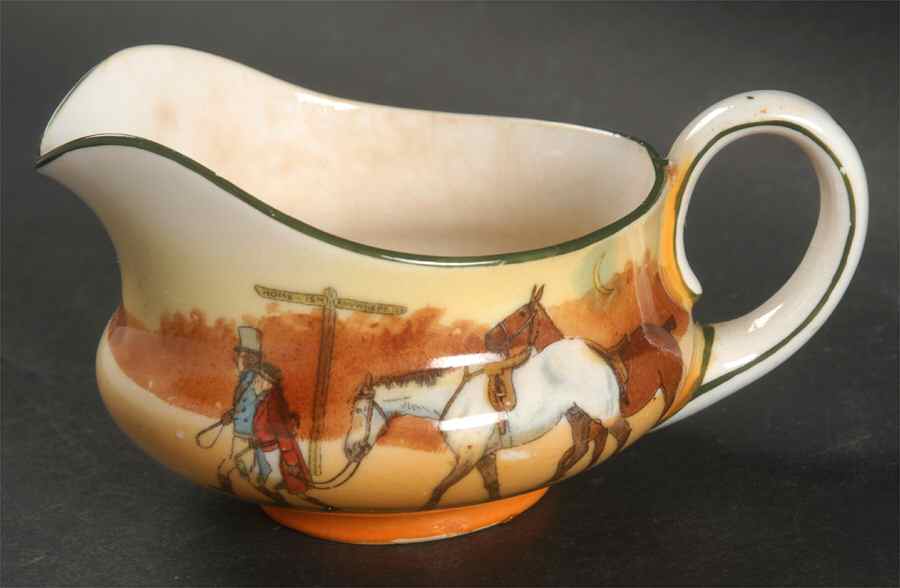 Hunting (John Peel, Bone) Mini Creamer by Royal Doulton-1