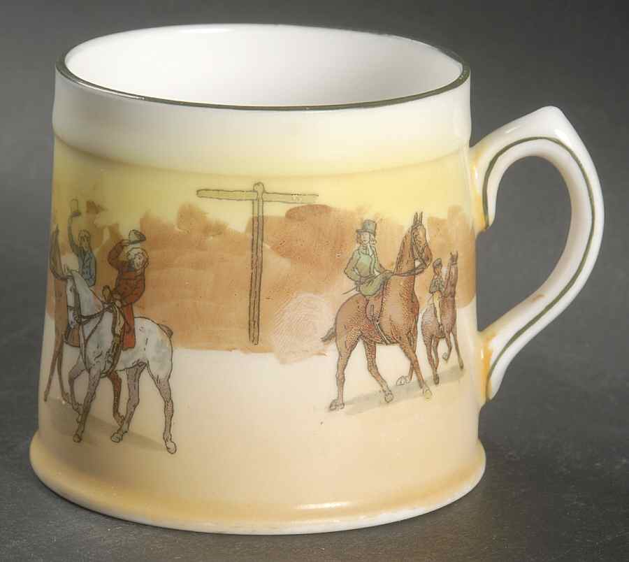 Hunting (John Peel, Bone) Mug by Royal Doulton-1