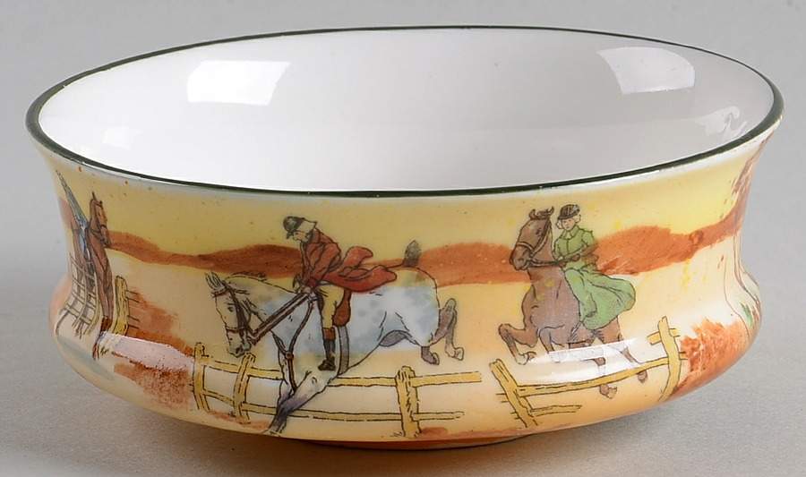 Hunting (John Peel, Bone) Ramekin by Royal Doulton-1