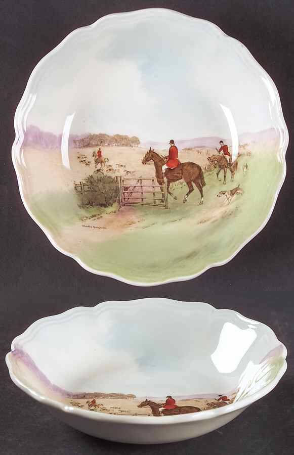 Hunting (Simpson's) Fruit/Dessert (Sauce) Bowl by Royal Doulton-1