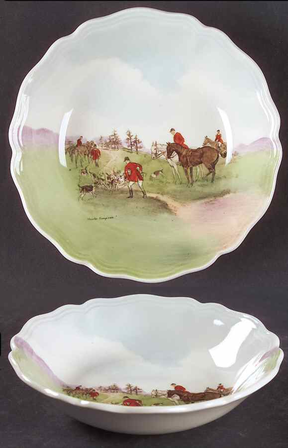Hunting (Simpson's) Fruit/Dessert (Sauce) Bowl by Royal Doulton-1