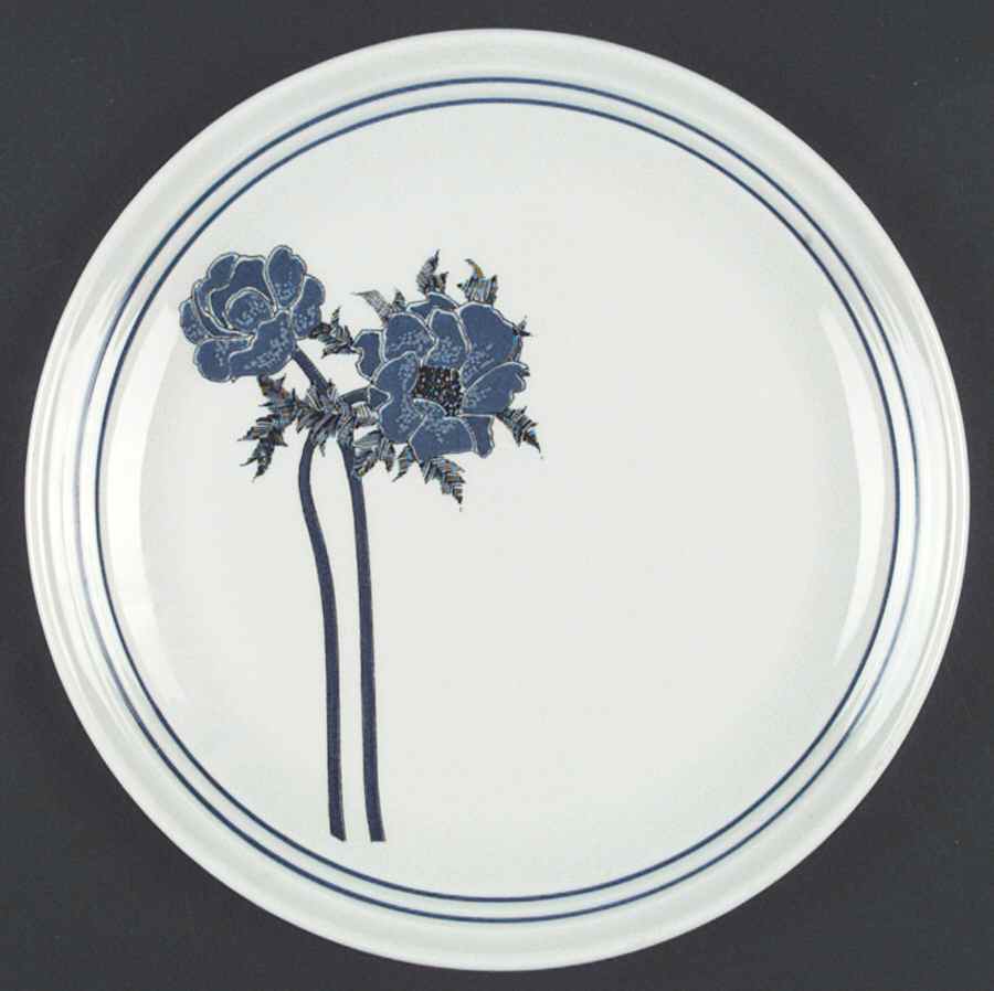 Indigo Dinner Plate by Royal Doulton-1