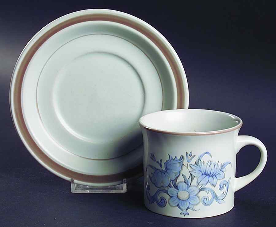 Inspiration Flat Cup & Saucer Set by Royal Doulton-1