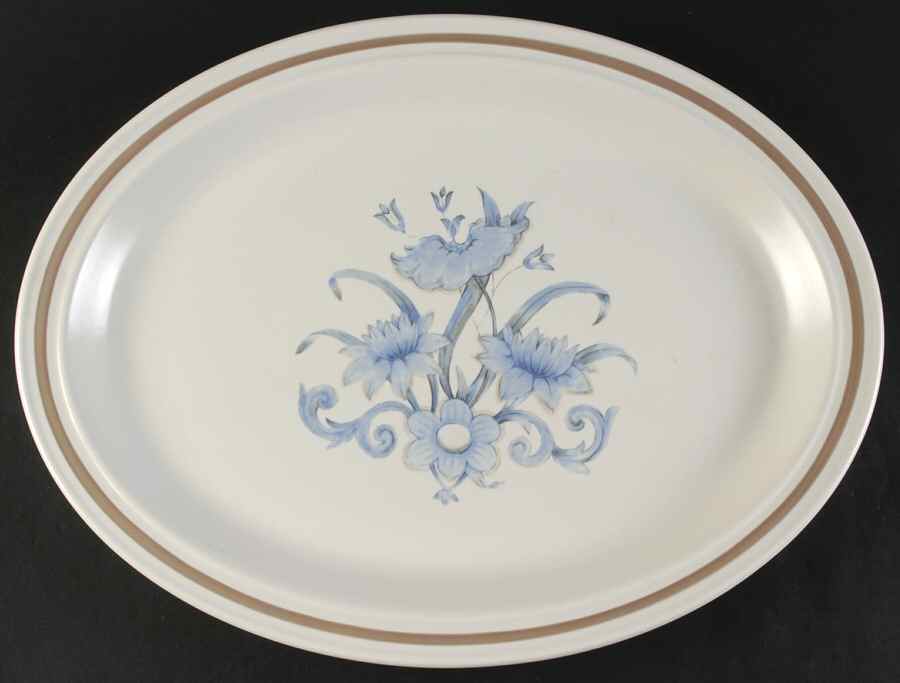 Inspiration 16" Oval Serving Platter by Royal Doulton-1