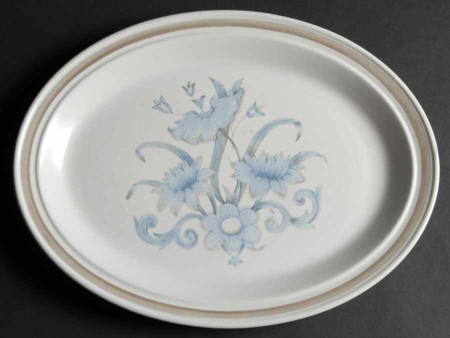 Inspiration 13" Oval Serving Platter by Royal Doulton-1