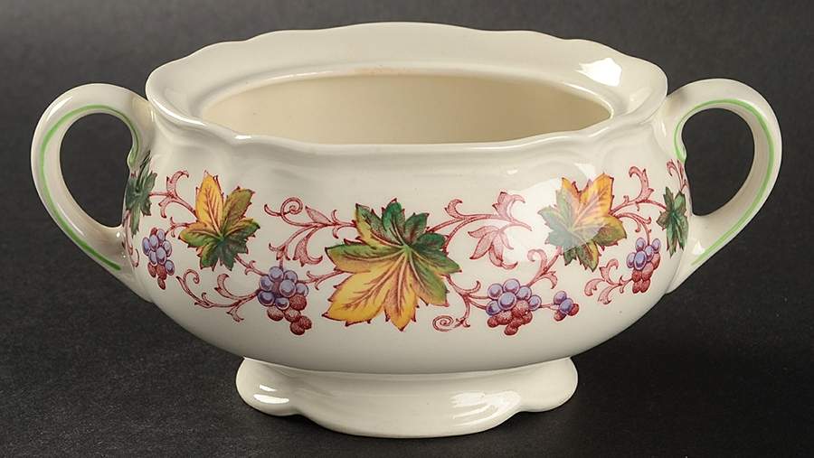 Indian Summer Sugar Bowl No Lid by Royal Doulton-1