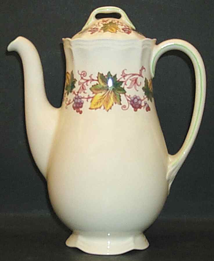 Indian Summer Coffee Pot & Lid by Royal Doulton-1