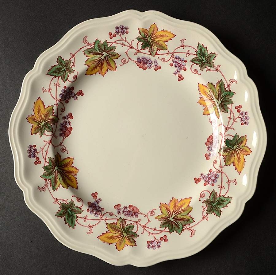 Indian Summer Salad Plate by Royal Doulton-1