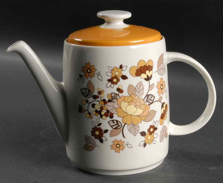 Indian Summer Teapot & Lid by Royal Doulton-1
