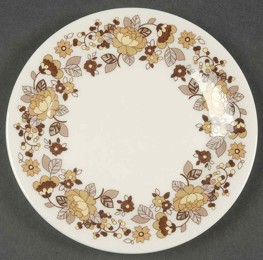 Indian Summer Bread & Butter Plate by Royal Doulton-1