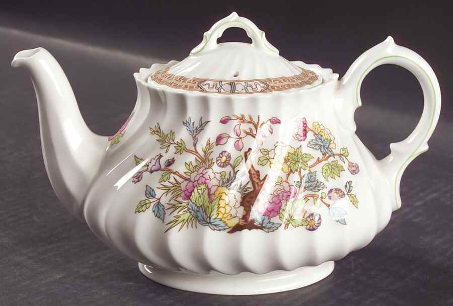Indian Tree Teapot & Lid by Royal Doulton-1