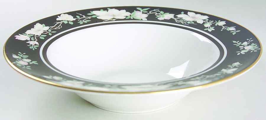 Intrigue Rim Soup Bowl by Royal Doulton-1