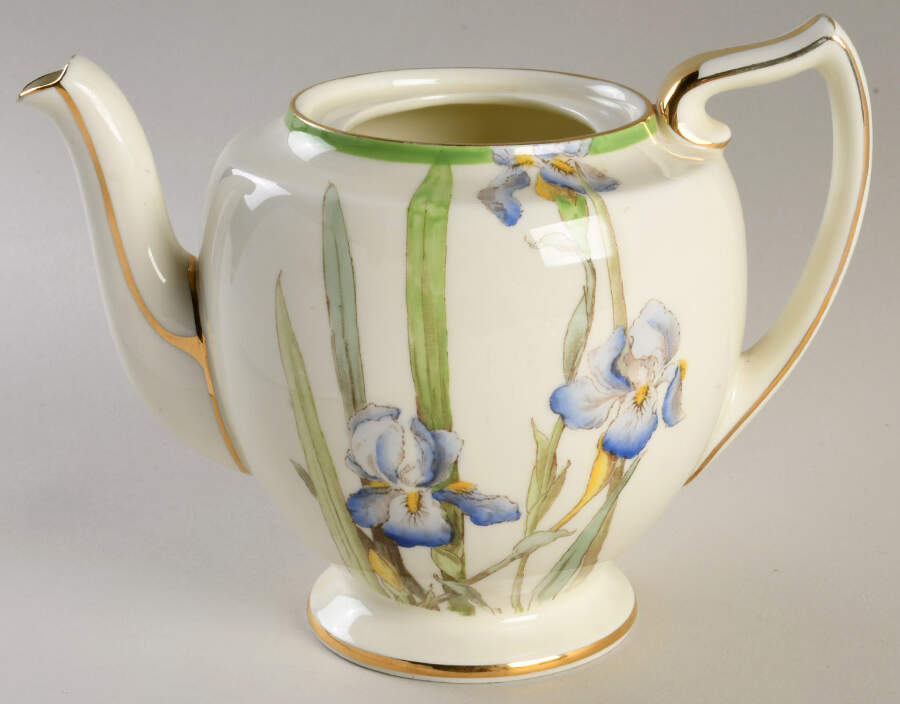Iris Teapot No Lid by Royal Doulton-1