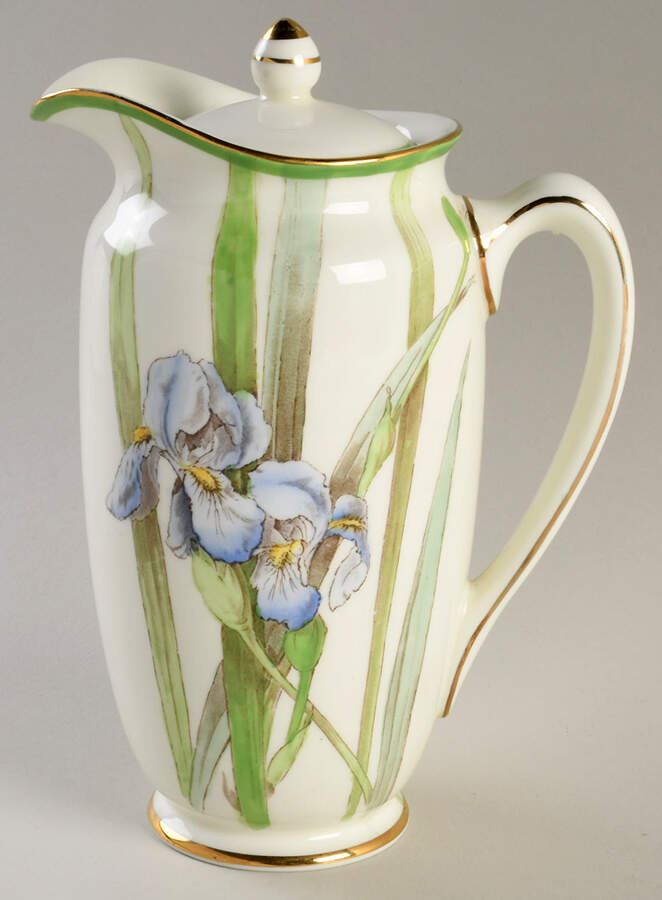 Iris Hot Water Jug & Lid by Royal Doulton-1