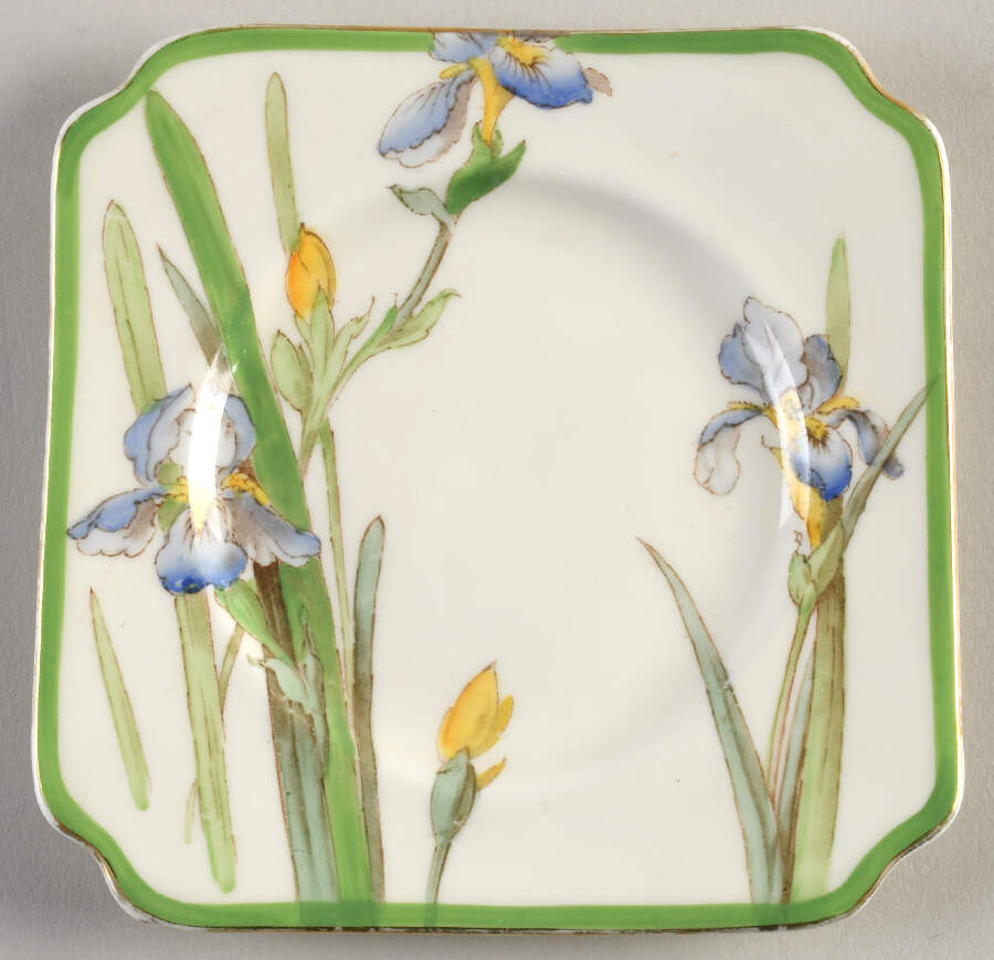 Iris Square Bread & Butter Plate by Royal Doulton-1