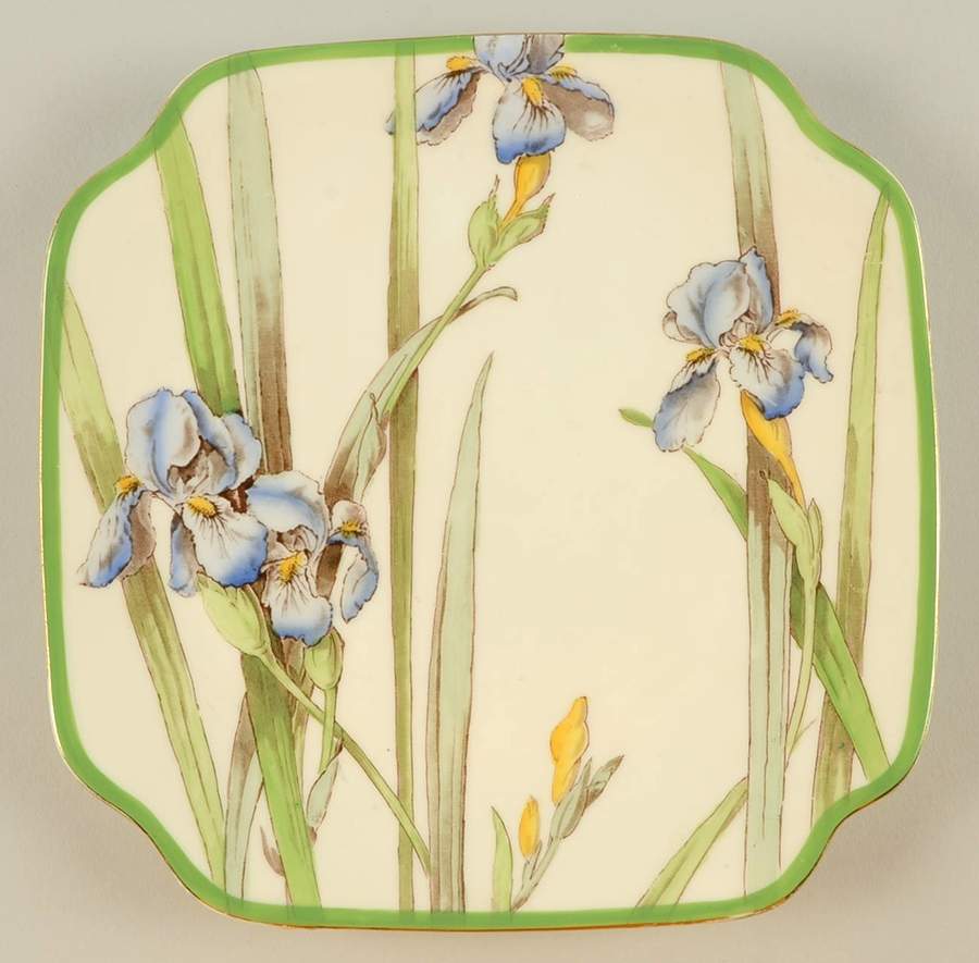 Iris Square Luncheon Plate by Royal Doulton-1