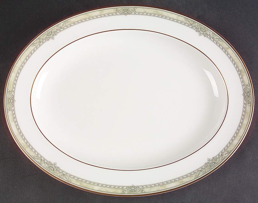 Isabella (Original Shape) 13" Oval Serving Platter by Royal Doulton-1