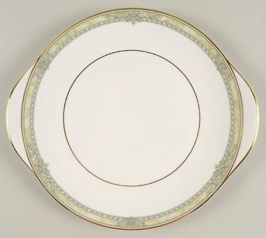 Isabella (Original Shape) Handled Cake Plate by Royal Doulton-1