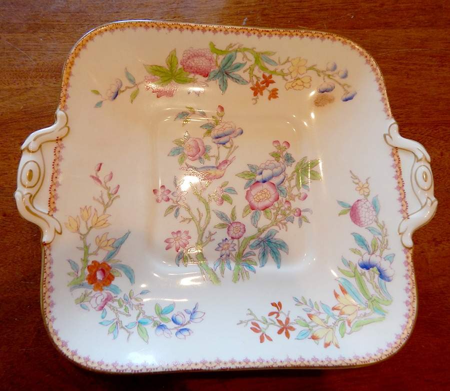 Ito (Smooth) Square Handled Cake Plate by Royal Doulton-1