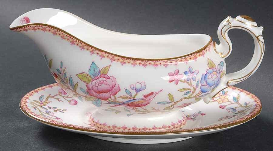 Ito (Smooth) Gravy Boat & Underplate by Royal Doulton-1