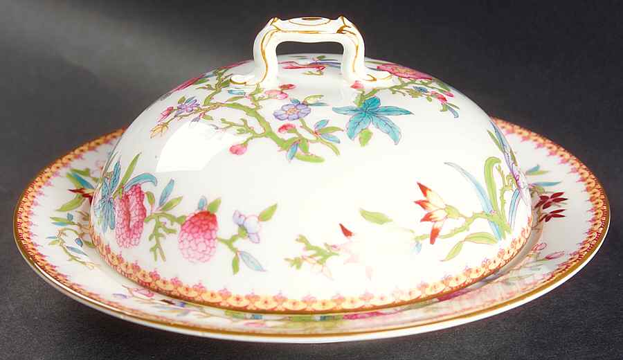 Ito (Smooth) Muffin Dish & Lid by Royal Doulton-1