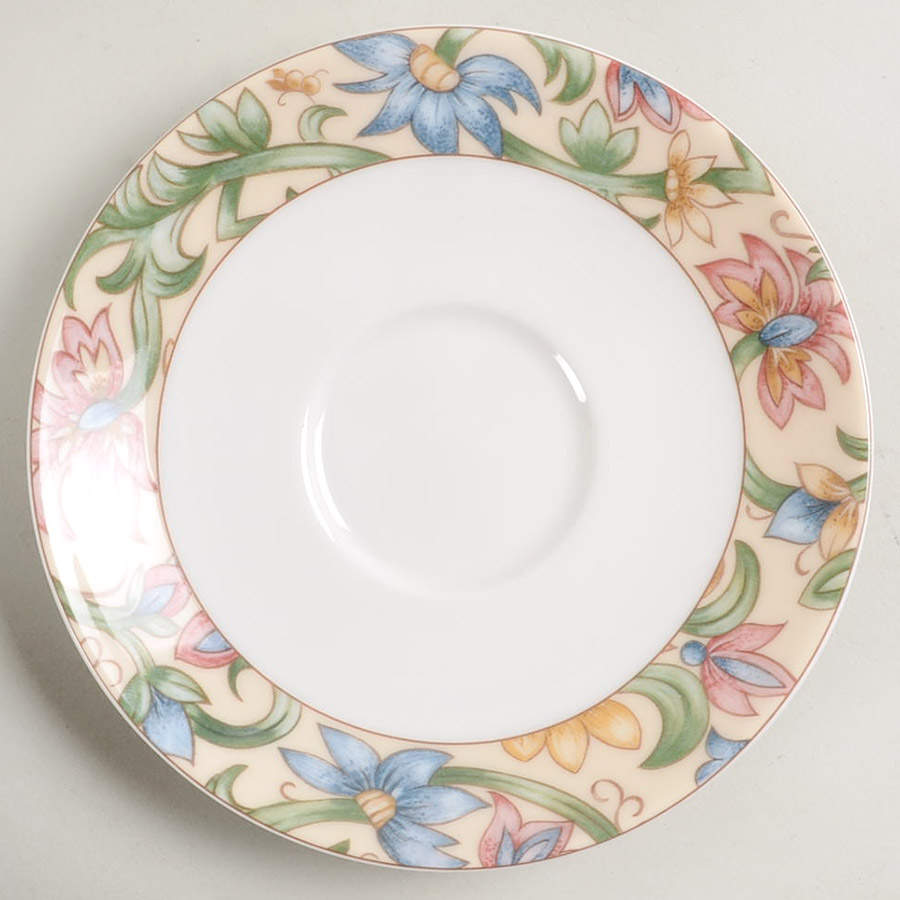 Jacobean Saucer for Flat Cup by Royal Doulton-1