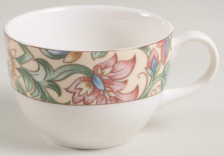Jacobean Flat Cup by Royal Doulton-1