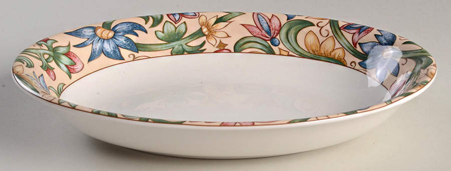 Jacobean 10" Oval Vegetable Bowl by Royal Doulton-1