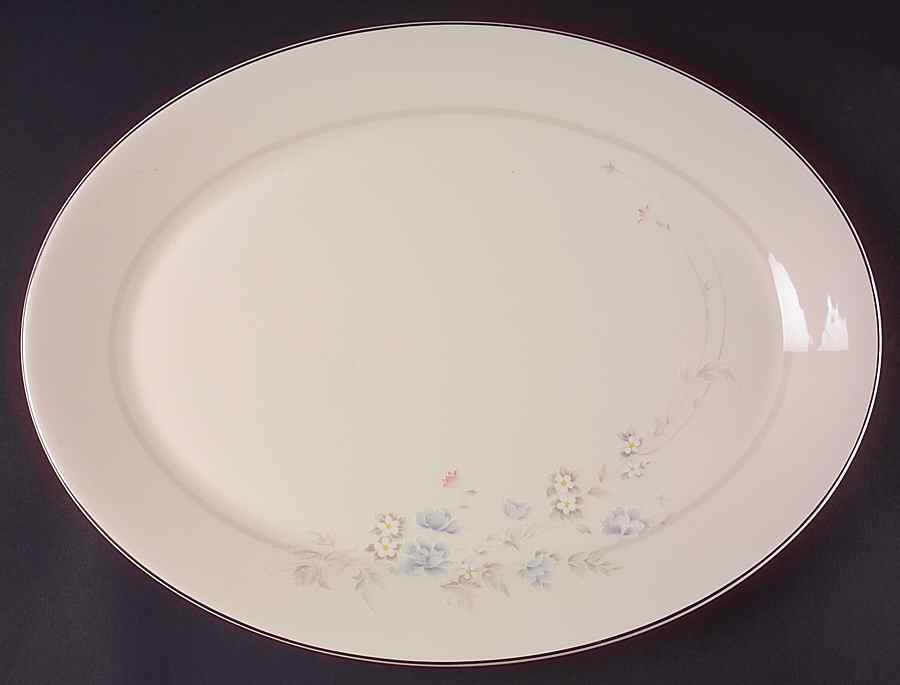 Jessica 16" Oval Serving Platter by Royal Doulton-1