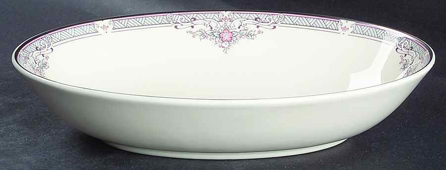 Jillian 10" Oval Vegetable Bowl by Royal Doulton-1