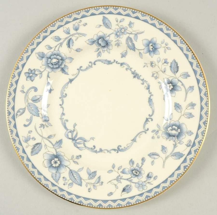 Josephine (Smooth, Gold Trim) Salad Plate by Royal Doulton-1