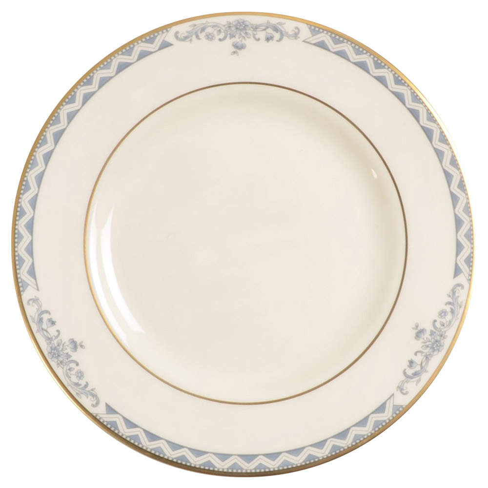 Josephine (Smooth, Gold Trim) Bread & Butter Plate by Royal Doulton-1