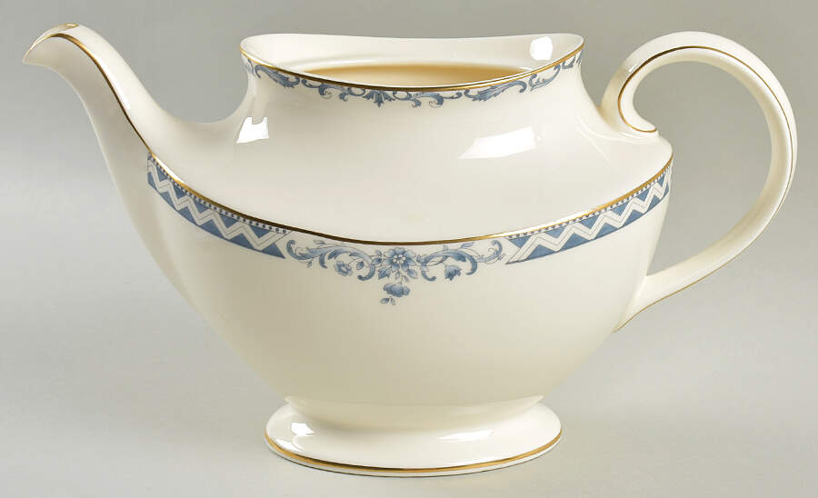 Josephine (Smooth, Gold Trim) Teapot No Lid by Royal Doulton-1