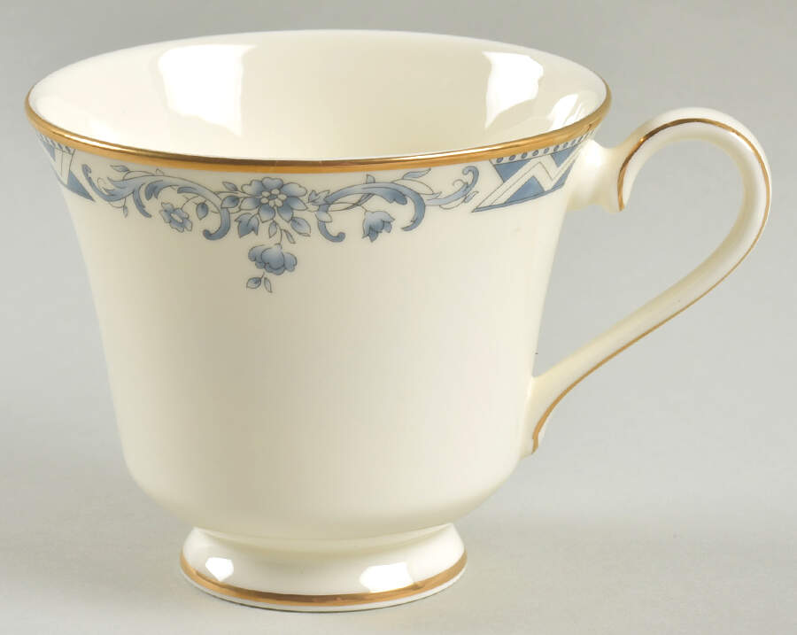 Josephine (Smooth, Gold Trim) Footed Cup by Royal Doulton-1