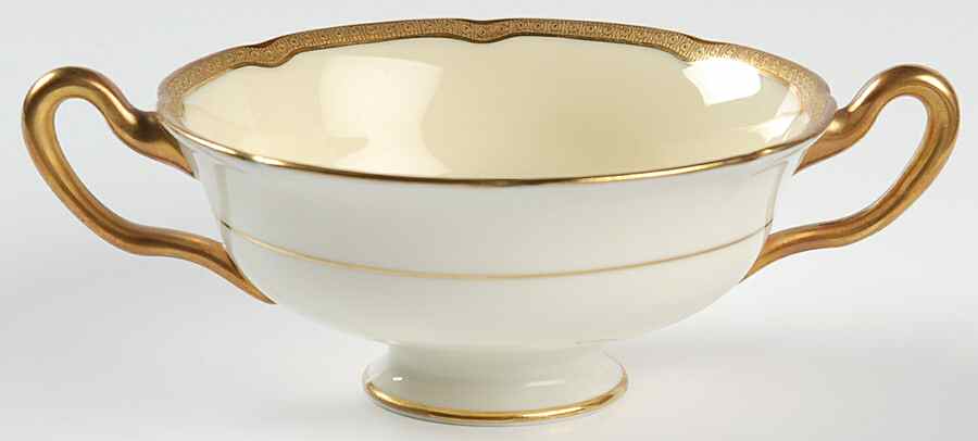 The Jubilee (V1641) Footed Cream Soup Bowl by Royal Doulton-1
