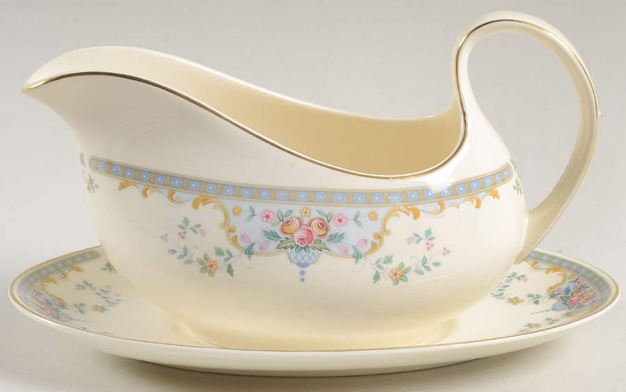 Juliet Gravy Boat & Underplate by Royal Doulton-1