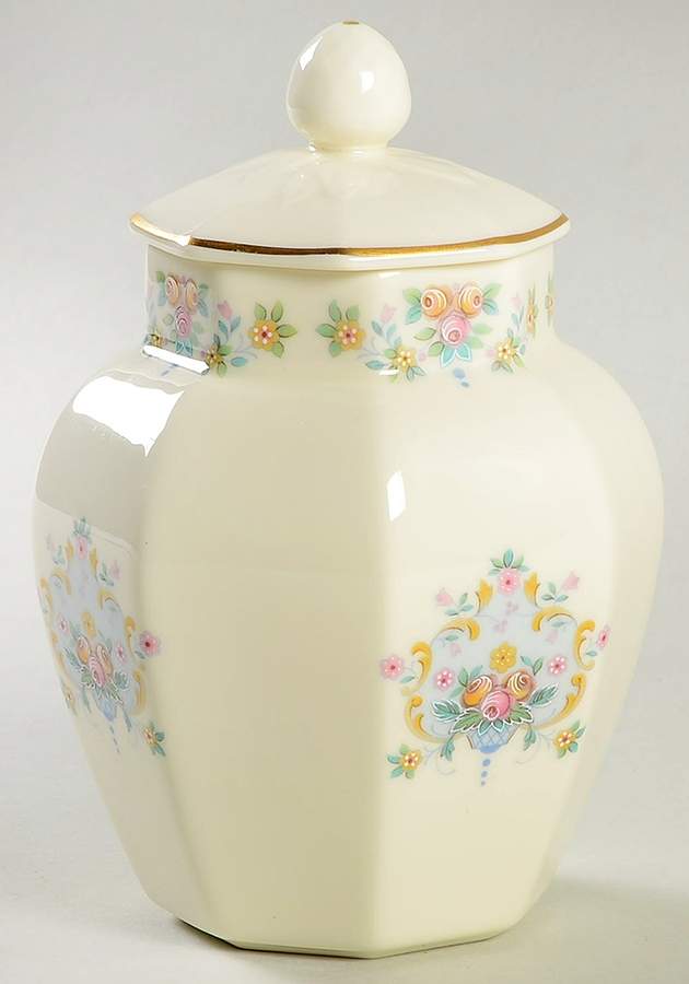 Juliet Octagonal Jar & Lid by Royal Doulton-1
