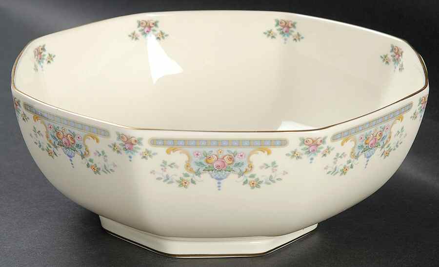 Juliet 8" Octagonal Vegetable Bowl by Royal Doulton-1