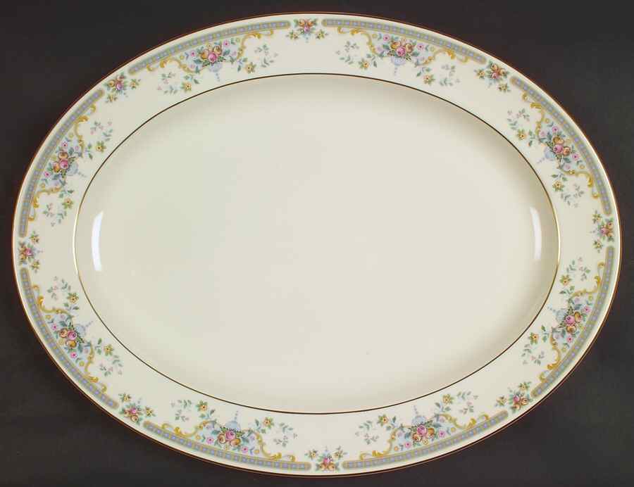 Juliet 16" Oval Serving Platter by Royal Doulton-1