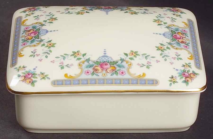 Juliet Rectangular Box with Lid by Royal Doulton-1