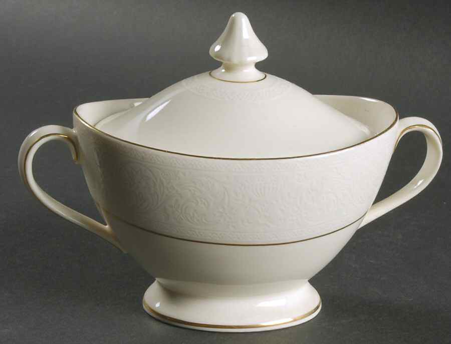 Julianne Sugar Bowl & Lid by Royal Doulton-1